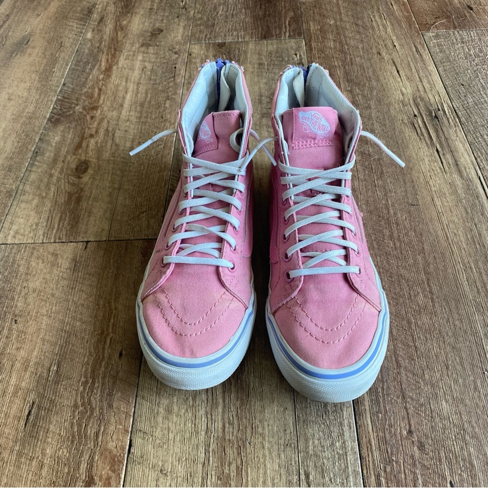 Vans Pink High-Top Sneakers